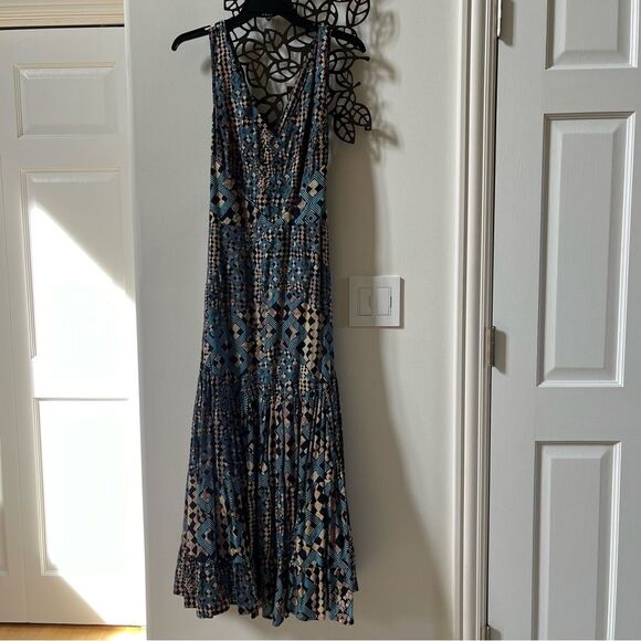 Anthropologie Let Me Be Flounced Maxi Dress Size S - Picture 5 of 15
